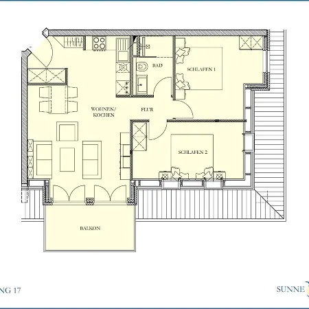 Sunnevelt-apartment-17 Apartamento